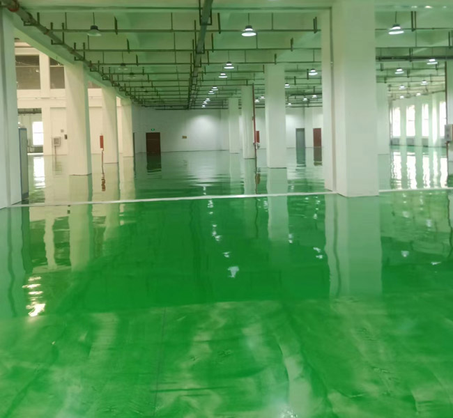 中汾酒博会环氧平涂工程